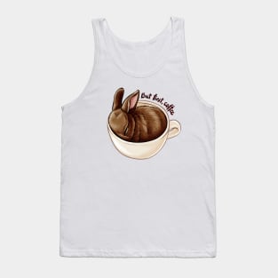 Coffee bunny Tank Top